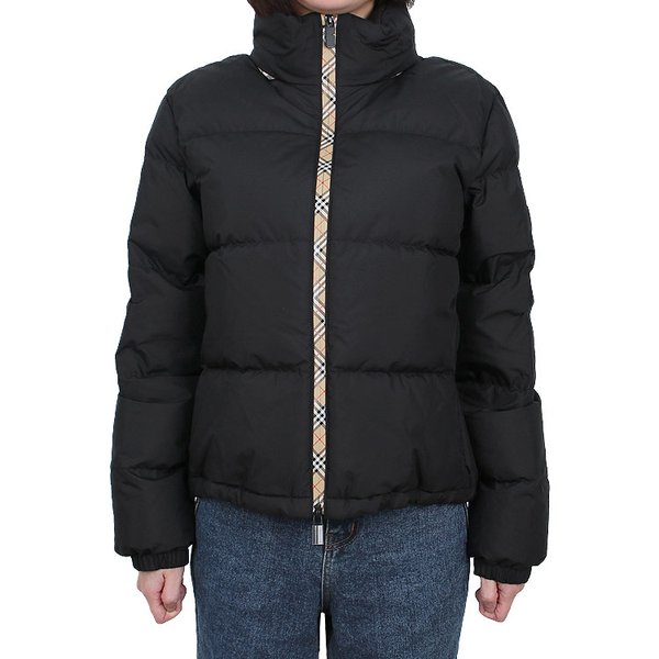 [시흥점] 25FW 체크 테이프 앰블사이드 퍼퍼 패딩자켓 (8110250)