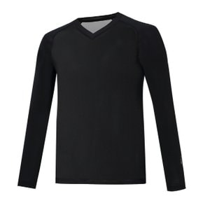 M 타이틀리스트골프긴팔 CQK TKPMT2107-06 V NECK MESH BASELAYER BLACK