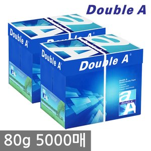 더블에이 A4 복사용지(A4용지) 80g 2500매 2BOX/