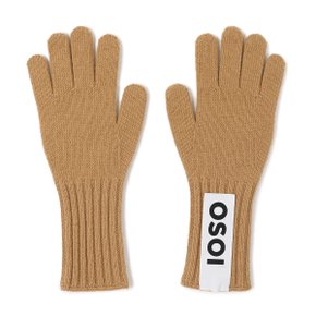 HEART PATCH GLOVE [CAMEL]