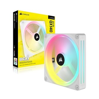 엠지솔루션 CORSAIR iCUE LINK QX140 RGB Expansion KIT (WHITE)