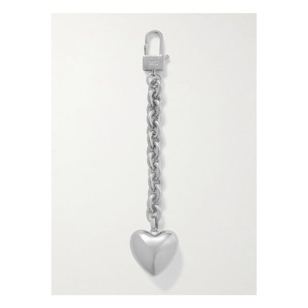 마사 칼보 하트 로듐 도금 백 참 실버 46376663162892350