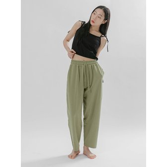 모어아웃 [5PP3527]코튼 오버 와이드 팬츠