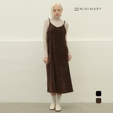 미니마리 벨벳브이끈원피스 (MM44OP01)