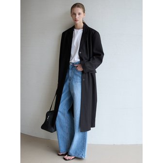 누토프 Tailored Wool Coat_Black