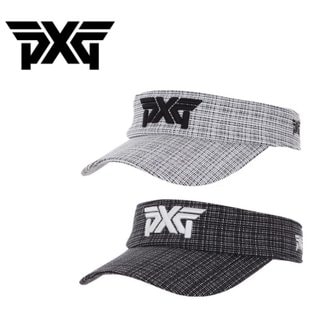 PXG [정품] PXG 체크패턴 바이저 캡모자 Check Pattern Visor Cap