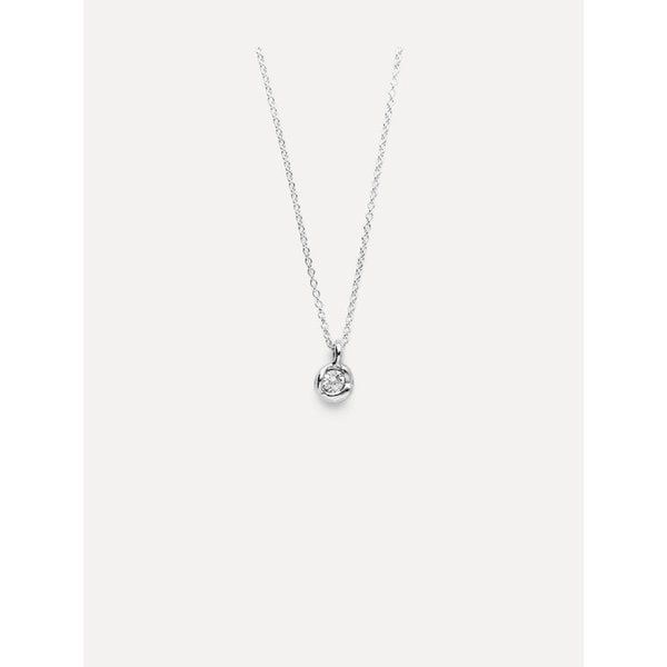 Tide Drops - Medium Pendant Necklace (silver)