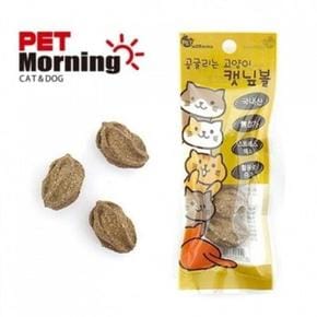 냥이 놀이용 캣닢으로 만든 공 3p 109088 2개 반려 (S10759546)