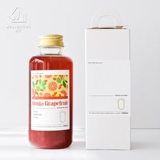 프리미엄 오미자몽 수제청 선물세트(600ml)(+선물박스,쇼핑백)