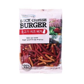 소고기 치즈버거 100g 펫간식