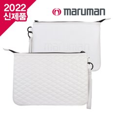 [2022년신제품]마루망 QUILTING CLUTCH 화이트칼라 퀄팅 클러치백