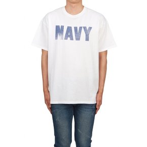 와일드동키 남성 반팔티셔츠 T NAVY WHITE M
