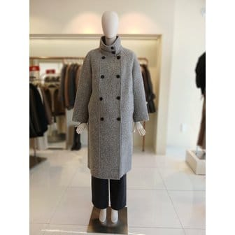 CC콜렉트 [여주점] 씨씨콜렉트 하이넥알파카혼방더블롱코트 E254msh161