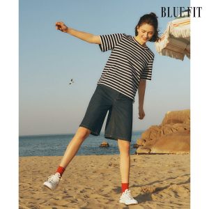 블루핏 [론칭가69,900원→2만원↓] 블루핏 하프 데님 2종