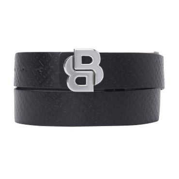 BOSS GOLF [이슈 아이템] 더블 B 모노그램 벨트 MAN Black