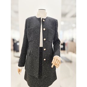 [파주점] [더아이잗컬렉션]논칼라 스팽글 포켓 자켓 CR2A0JK341