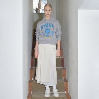 레이브 Pleats Skirt in E_Beige VW4SS124-9F