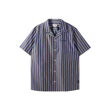 브롬톤 [브롬톤런던] P242MSH511 오픈카라셔츠 OPEN COLLAR SHIRT(BLUE)