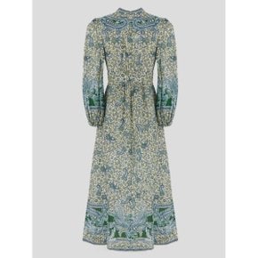 Long sleeve dress 8109DSS242GRPA Greenpaisley