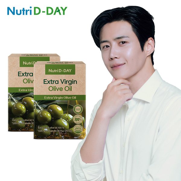 올리브오일 식물성캡슐 엑스트라 버진 올리브유 30캡슐 x 2개 2개월분