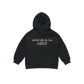 KIDS BASIC LOGO HOODIE BLACK 키즈후드 베이직로고 블랙