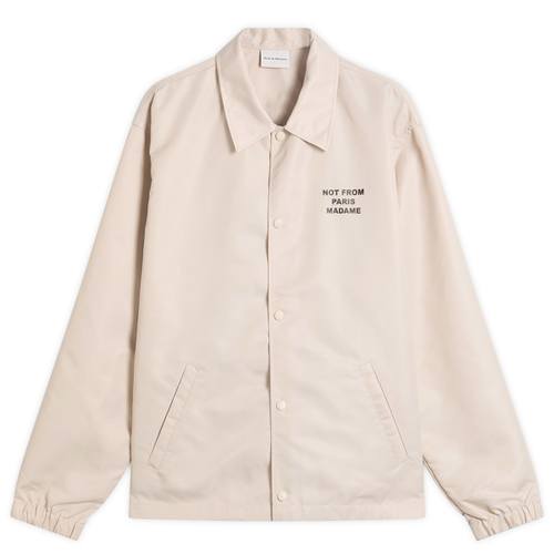 Drôle de Monsieur Slogan Coach Jacket_014-mt