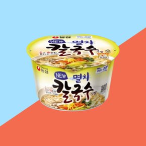 농심 컵라면 멸치칼국수 사발 75g X 16입 박스