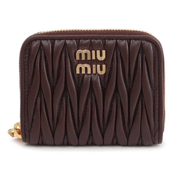 라프리마 미우미우 마테라쎄 나파 가죽 동전지갑 5MM268-AFPP-F0NBL