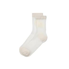 양말 NQJ M5132LSC31IVY [WOMENS COLLECTION] 레안드라 발목양말 IVORY (WOMAN)