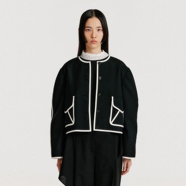 EENK YELLY Short Single Jacket - Black