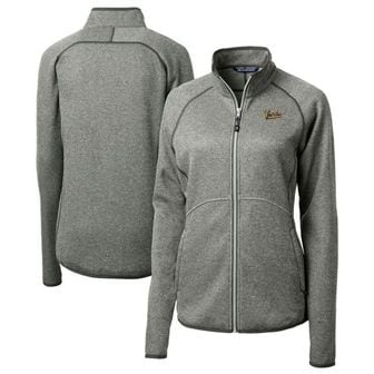 이스퀘어 4787974 Cutter  Buck Womens Heather Gray Vanderbilt Commodores Vault Mainsail Sweater-Knit