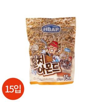 NS홈쇼핑 HBAF 바프 멸치 아몬드 30g x 15입[34261928]