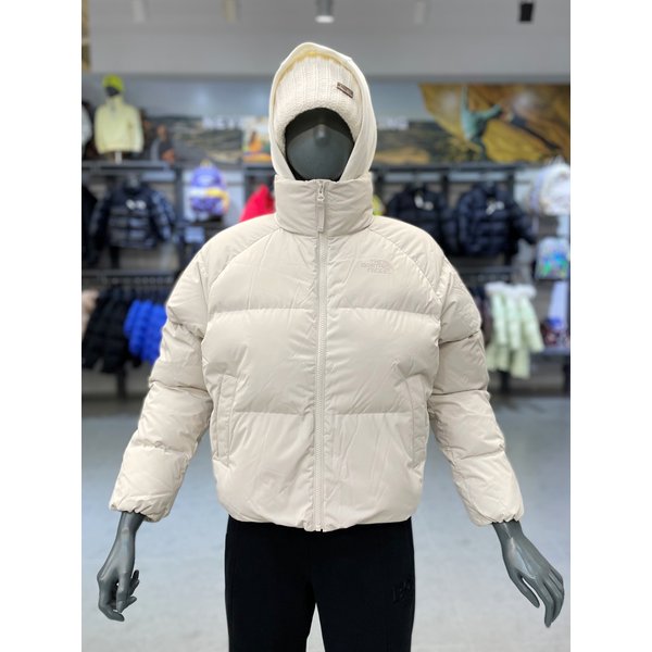 [여주점] 25년 여성 컴피 다운 자켓 NJ1DR86B