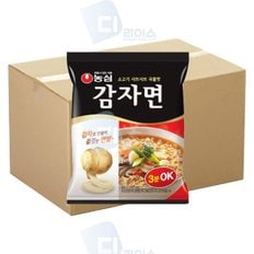  농심 감자면 32봉 감자라면 봉지면 샤브샤브국물맛 (WBDC37E)