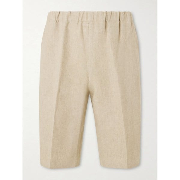 피아첸차 1733 스트레이트 리넨 버뮤다 쇼츠 46376663163041799