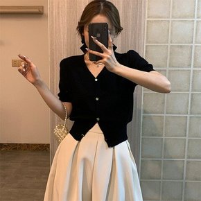여름아우터 프렌치무드 소프트컬러감 나이젤가디건