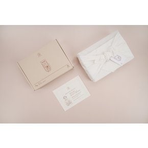 가교원 꿀 수제 홍삼절편 선물세트 300g 20개입 100% 면 보자기 포함