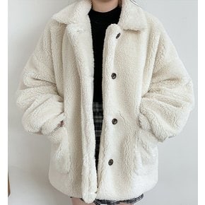 몽글뽀글이 버튼락 포켓 점퍼 B06B68
