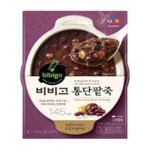 (햇반 소프트밀) 비비고 통단팥죽 280g 24개