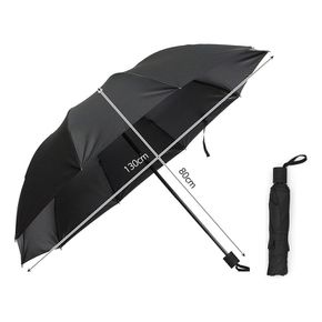 우산 접는 (블랙) 4단 대형 골프 130cm 큰우산 접이식