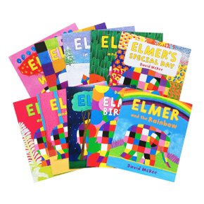 (영어원서) Elmer 픽쳐북 10 Books Set (Paperback 영국판) (CD없음)