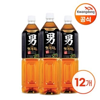 광동 힘찬하루 헛개차 1.5L x 12병