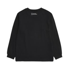 K223UTS210 베이직 레터링 티셔츠 CARBONBLACK