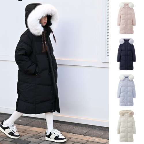 풍성한 퍼가 매력적인 해비급다운 O스노우롱다운[정상가 299,000원]