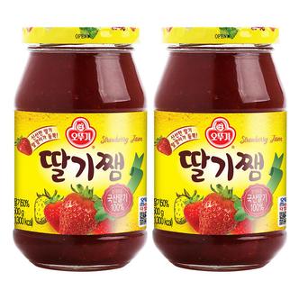  오뚜기 딸기잼, 500g, 2개