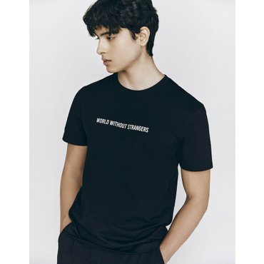 지오다노 NEW 남자 그래픽 반팔 티셔츠 (WWS)095501