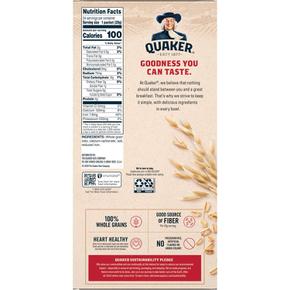 [해외직구] Quaker 퀘이커 인스턴트 오트밀 밸류 팩 오리지널 28g 24입