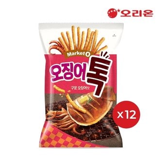 오리온 오징어톡(80g) x 12개