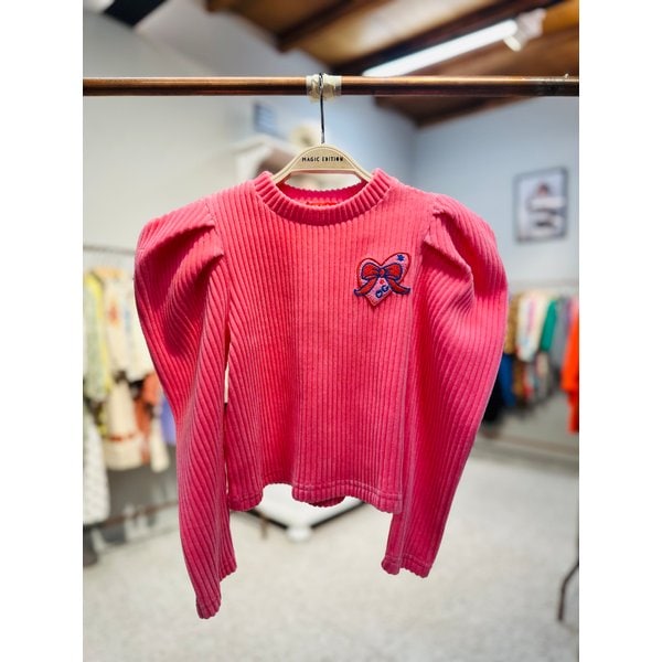 [파주점] [오그오그오그] 핀턱 리브드 핑크 티셔츠 OG44-TS004PK