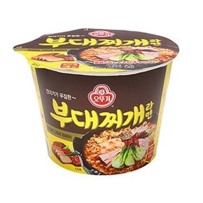 부대찌개라면(용기) 115g x 12개